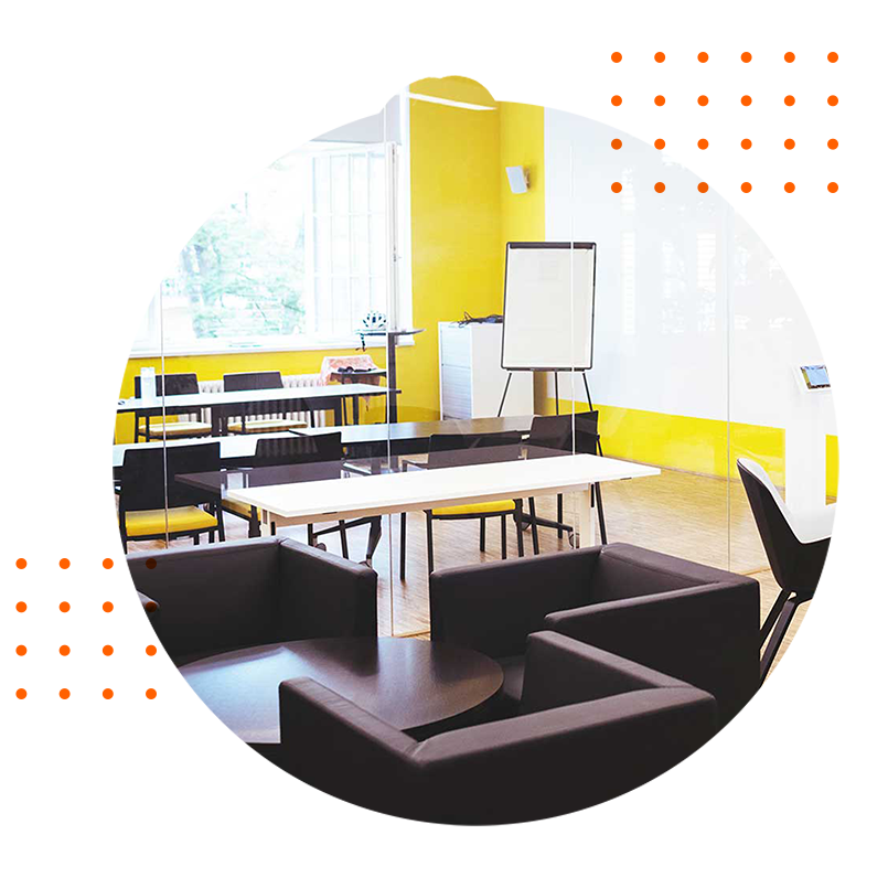 image espace coworking chez interlab